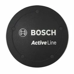 Bosch EBike- Cache Avec Logo Pour Habillage Moteur Active Line - Platine, Anthracite