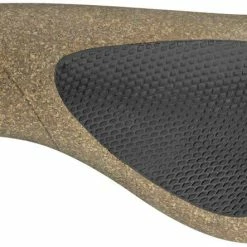 Ergon - Poignées GP1 Biokork Marron Gris