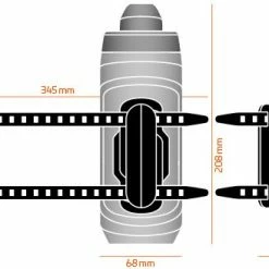 Fidlock TWIST - Gourde Vélo 590 Ml + Support Universel Uni Base -Accessoires Pour Vélos Soldes fidlock twist gourde 590 ml support universel uni base detail 2 3840x2160