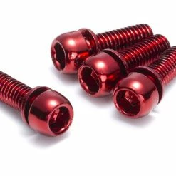Reverse Components Reverse - Set De 4 Vis Pour étrier De Freins - M6x18mm -Accessoires Pour Vélos Soldes reverse set 4 vis etrier frein m6 18 mm rouge 3840x2160