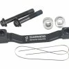 Shimano - Adaptateur De Frein à Disque XTR Postmount Sur Disque 203mm -Accessoires Pour Vélos Soldes shimano adaptateur frein dique xtr i smma90f203ppm 3840x2160