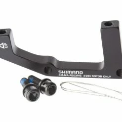 Shimano - Adaptateur De Frein à Disque (étrier PM Sur Fourche/cadre à Fixation IS) -Accessoires Pour Vélos Soldes shimano adaptateur frein disque pm is smmar203psa 3840x2160