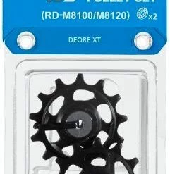 Shimano - Jeu De Galets Pour Dérailleur XT RD-M8100/M8120 12 Vitesses -Accessoires Pour Vélos Soldes shimano galets derailleur xt rd m8100 12v 1 3840x2160