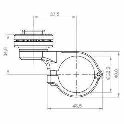 SP Connect - Bike Mount Pro - Support Au Guidon -Accessoires Pour Vélos Soldes sp connect bike mount pro detail 2 3840x2160