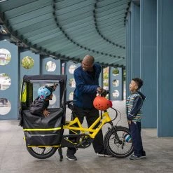 Tern - Storm Shield - Canopy/ Abri Enfant -Accessoires Pour Vélos Soldes tern storm shield detail 4 3840x2160