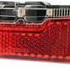 Trelock - LS 614 DUO FLAT SIGNAL - Feu Arrière Pour Vélo électrique
